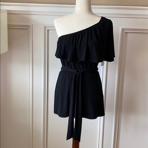 Laundry by Shelli Segal /Black one shoulder top
